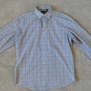Originals Long Sleeve Shirt Striped Classic Fit Large